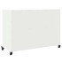 Aparador de acero blanco 100,5x39x72