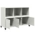 Aparador de acero blanco 100,5x39x72