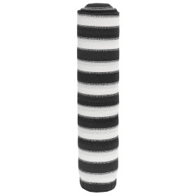 Red de privacidad HDPE gris antracita blanco 1,8x50 m 195