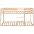 Cama litera sin colchón madera maciza de pino 90x200