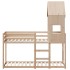 Cama litera sin colchón madera maciza de pino 90x190