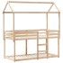 Cama litera sin colchón madera maciza de pino 90x190