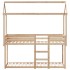 Cama litera sin colchón madera maciza de pino 90x190