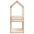 Cama litera sin colchón madera maciza de pino 90x190