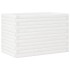 Jardinera de madera maciza de pino blanca 70x40x46