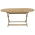 Juego de comedor de jardín 9 piezas madera maciza de