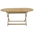 Juego de comedor de jardín 9 piezas madera maciza de