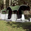 Tienda de campaña familiar túnel 8 personas impermeable verde