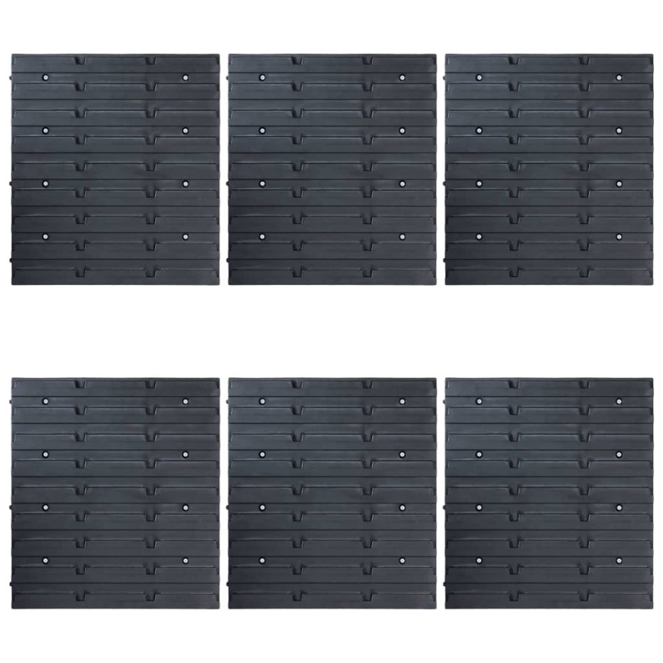 Kit de cajas de almacenaje 96 piezas con paneles de pared