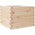 Jardinera de madera maciza de pino 60x60x46
