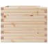 Jardinera de madera maciza de pino 60x60x46