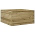 Jardinera de madera de pino impregnada 90x90x46