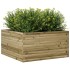 Jardinera de madera de pino impregnada 90x90x46
