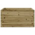 Jardinera de madera de pino impregnada 90x90x46