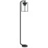 Lámparas de suelo exterior 3 uds acero inoxidable negro 100