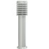 Lámparas de suelo exterior con enchufe 3 uds acero inox 60