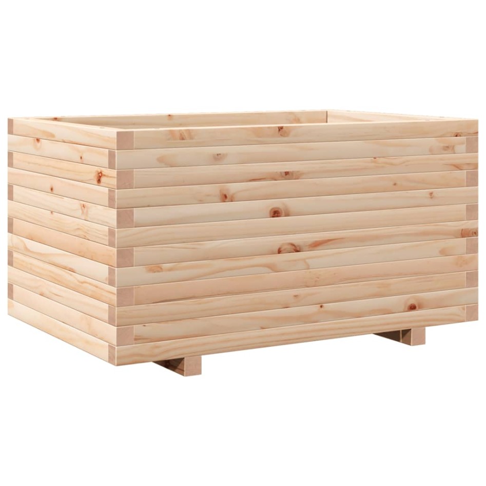 Jardinera madera maciza de pino 90x60x49,5