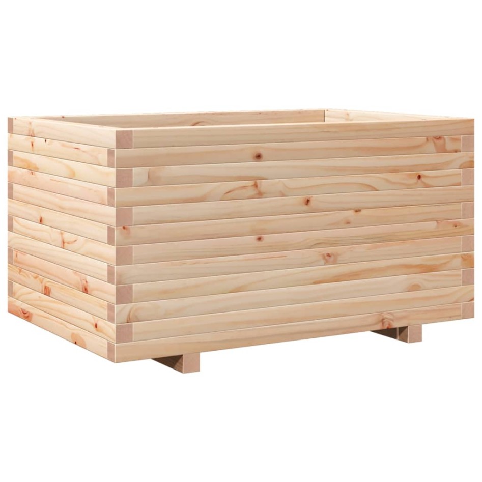 Jardinera madera maciza de pino 90x60x49,5