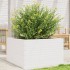 Jardinera madera maciza de pino blanco 80x80x45,5