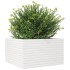 Jardinera madera maciza de pino blanco 80x80x45,5