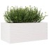 Jardinera de madera maciza de pino blanco 110x60x45,5