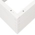 Jardinera de madera maciza de pino blanco 110x60x45,5