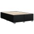 Cama sin colchón tela negro 140x200