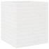 Jardinera de madera maciza de pino blanca 40x40x46