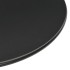 Mesa de jardín redonda acero negro Ø60x105