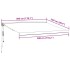 Toldo retráctil aluminio y tela gris antracita y blanco 3x2,5