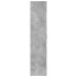 Mueble zapatero contrachapada gris hormigón 80x39x178