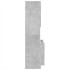 Juego muebles de baño 4 pzas madera contrachapada gris