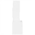 Set muebles de baño 3 piezas madera contrachapada blanco