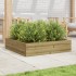Jardinera madera de pino impregnada 100x100x23