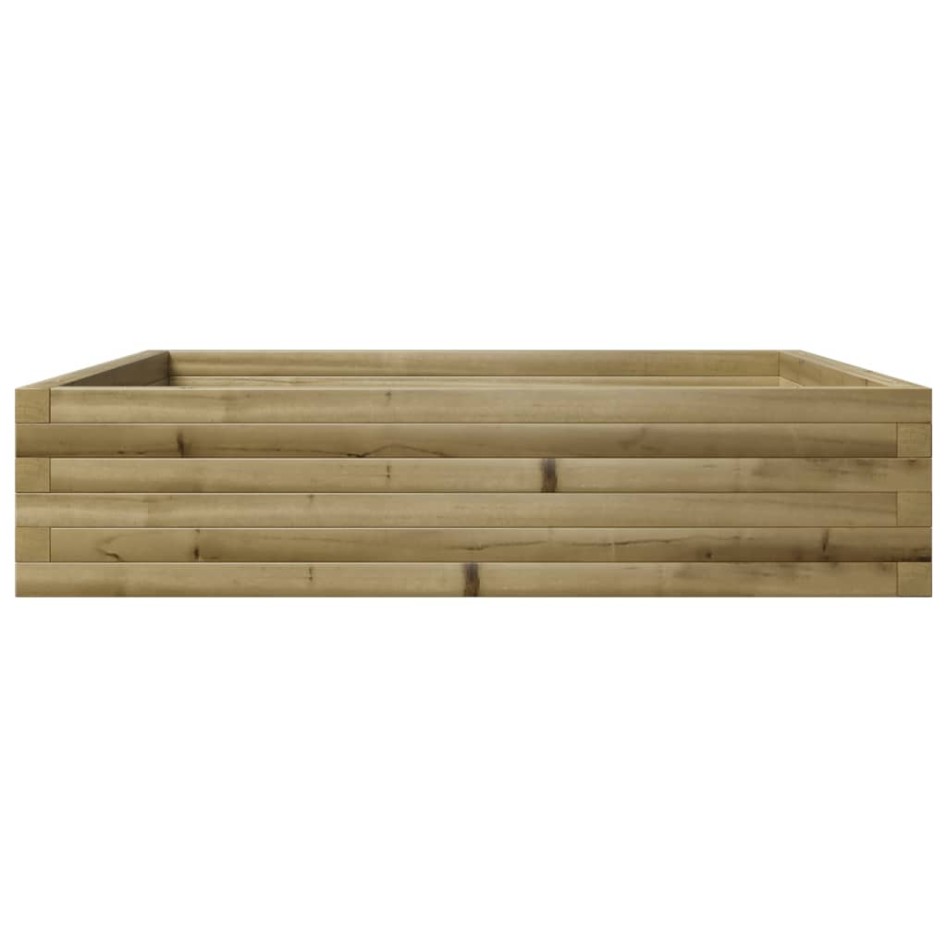 Jardinera madera de pino impregnada 100x100x23