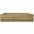 Jardinera madera de pino impregnada 100x100x23