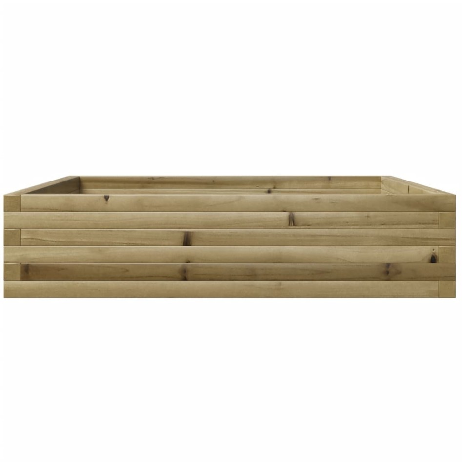 Jardinera madera de pino impregnada 100x100x23