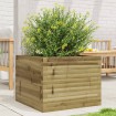 Jardinera de madera de pino impregnada 60x60x45,5 cm