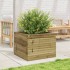 Jardinera de madera de pino impregnada 60x60x45,5
