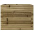 Jardinera de madera de pino impregnada 60x60x45,5