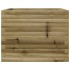 Jardinera de madera de pino impregnada 60x60x45,5