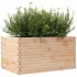 Jardinera de madera maciza de pino 90x60x45,5