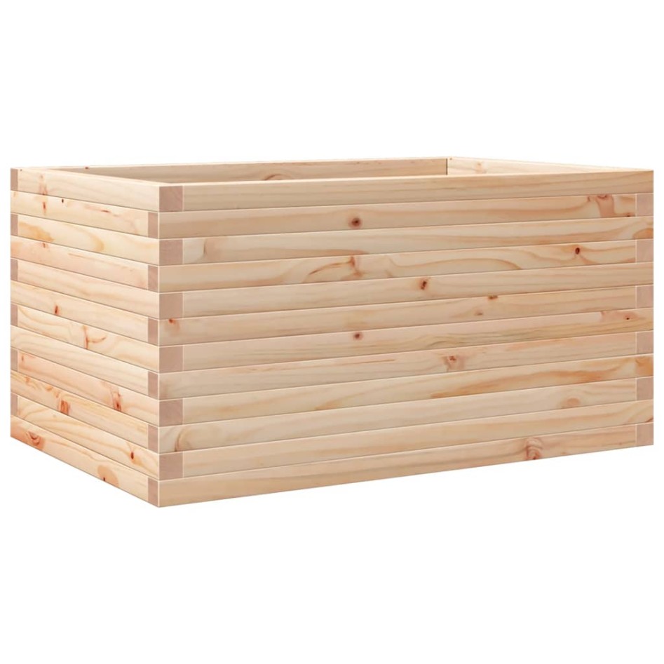 Jardinera de madera maciza de pino 90x60x45,5