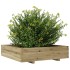 Jardinera de madera de pino impregnada 100x100x26,5