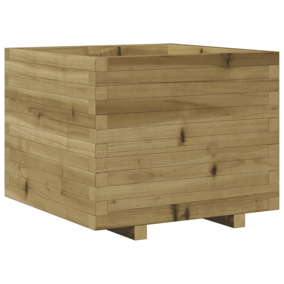 Jardinera madera de pino impregnada 60x60x49,5