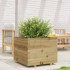 Jardinera madera de pino impregnada 60x60x49,5