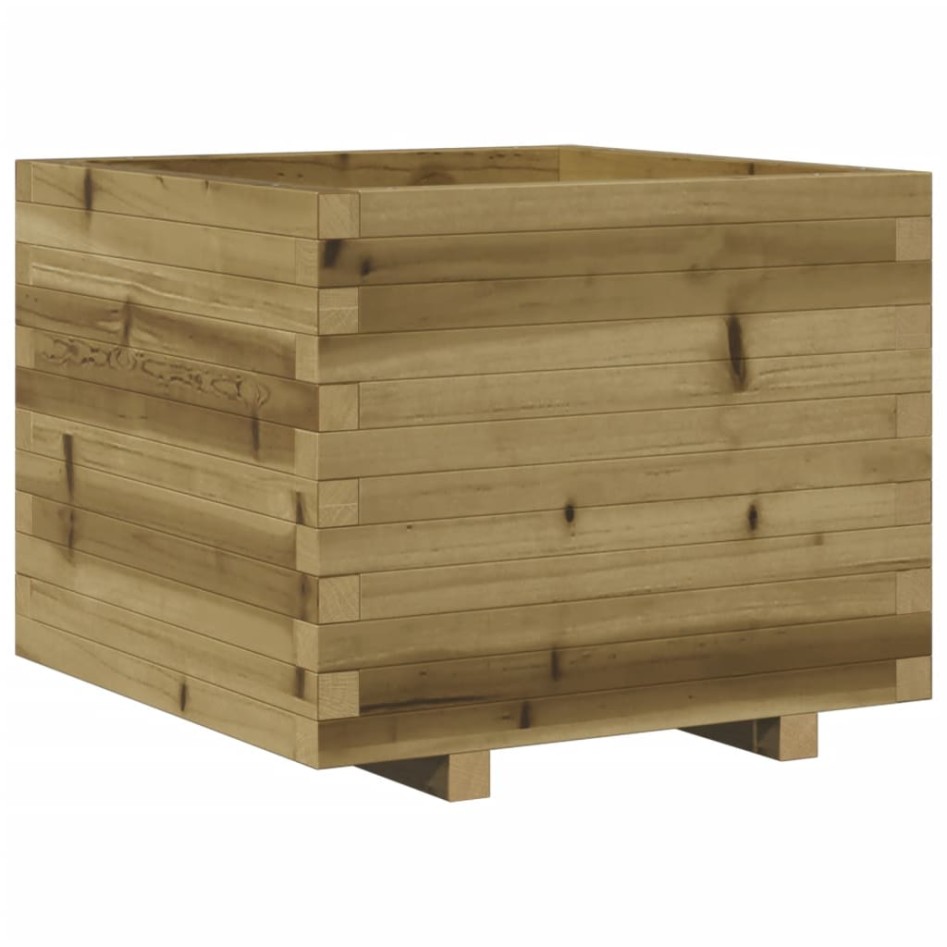 Jardinera madera de pino impregnada 60x60x49,5