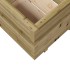 Jardinera madera de pino impregnada 60x60x49,5