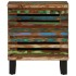 Mesitas de noche 2 uds de madera maciza reciclada 40x34x46