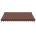 Toldo retráctil automático marrón 400x300